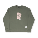 Apefest Sun Crew Pullover - Olive