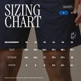 BAYC Sail Shorts — size chart