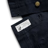 Uchi Canvas Chore Jacket — label / care tag