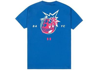BAYC x The Hundreds Tee - Blue - Back