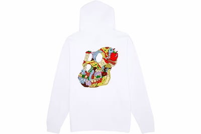Trash Skull Hoodie - Back