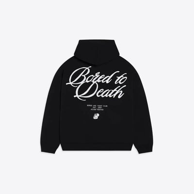 Bored Script Hoodie - Back