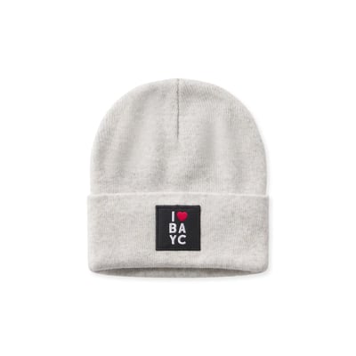 I Heart BAYC Beanie - Gray