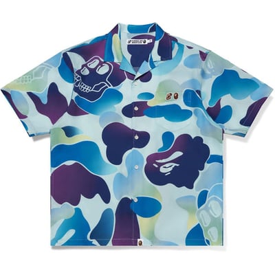 BAPE x BAYC Hawaiian Shirt - Blue