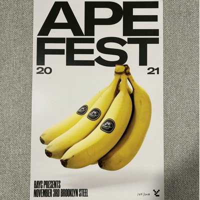Apefest 2021 Poster