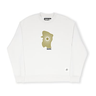 Apefest Sun Crew Pullover - Bone