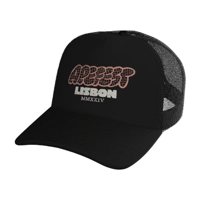 Lisbon Trucker Hat - Black