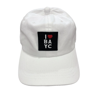 I Heart BAYC White Dad Hat