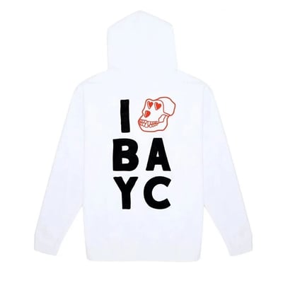 I Heart BAYC Hoodie - Back