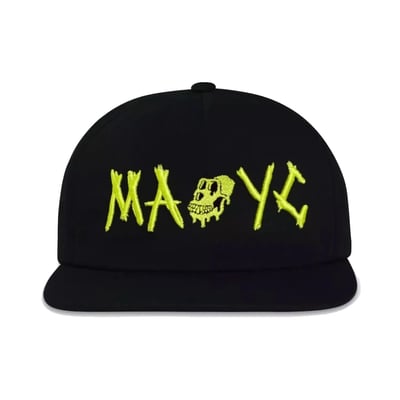 MAYC Scribble Logo Unstructured Snapback - Front