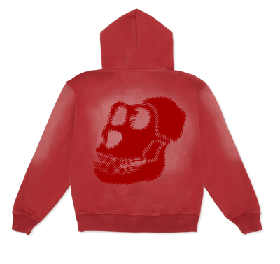Sonar Skull Hoodie - Back