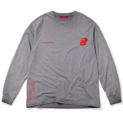 Sonar Skull Long Sleeve Tee - Front