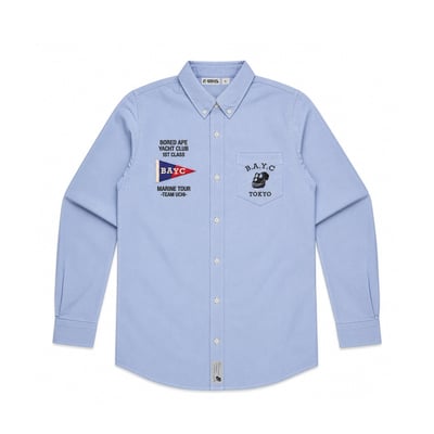 Uchi Marine Tour Oxford Shirt - Front