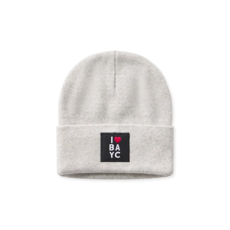 I Heart BAYC Beanie - Gray