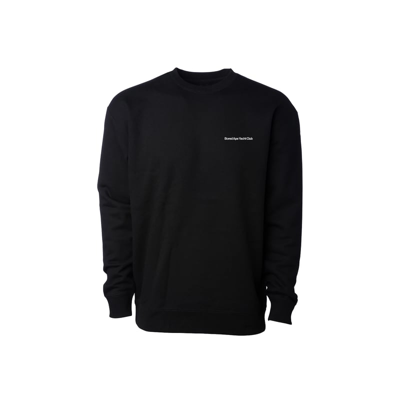 Black Bored Ape Yacht Club Crew Neck