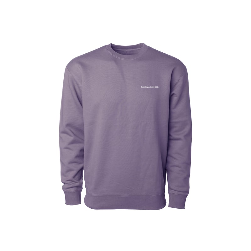 Plum Bored Ape Yacht Club Crew Neck