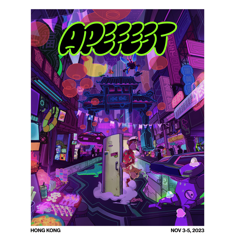 ApeFest 2023 Hong Kong Poster